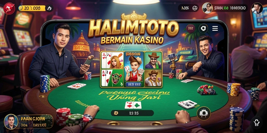 Gameplay seru dan menegangkan di HALIMTOTO.