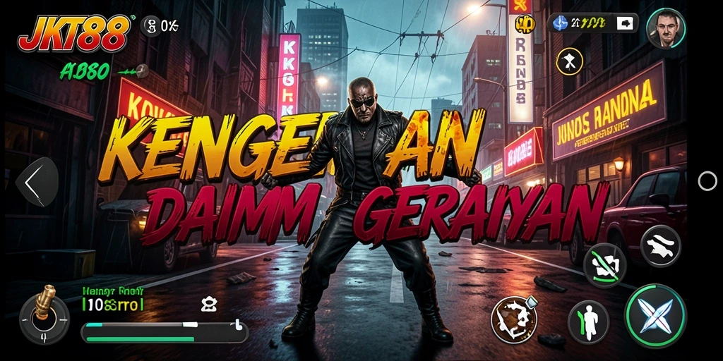 Tangkapan layar menampilkan suasana mencekam dalam gameplay JKT88.