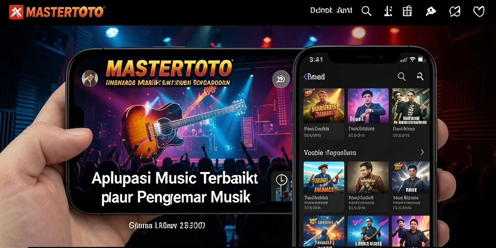Tangkapan layar gameplay MASTERTOTO yang menampilkan interaksi musik.